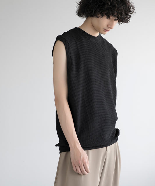 aimoha MEN/ HEAVY COTTON KNIT VEST