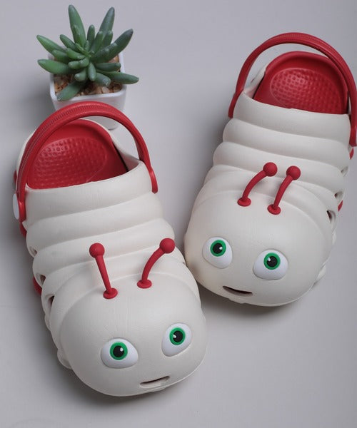 【shoes365】かわいい毛虫サンダルスリッパ