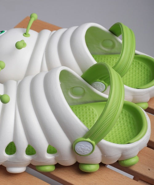 【shoes365】かわいい毛虫サンダルスリッパ