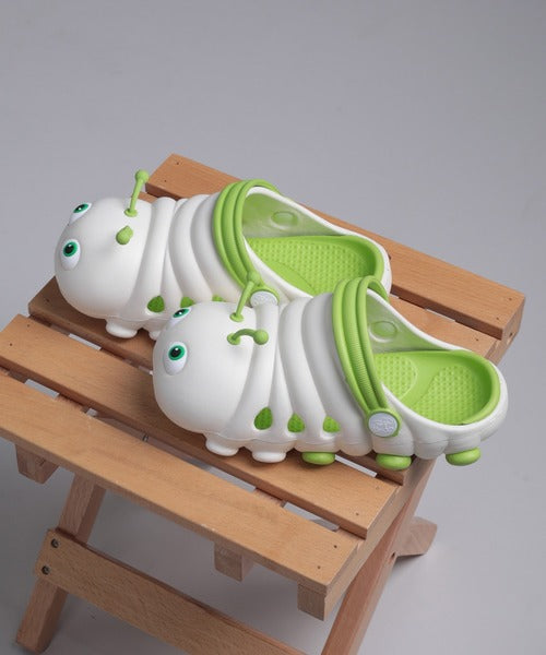 【shoes365】かわいい毛虫サンダルスリッパ