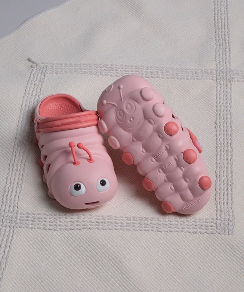 【shoes365】かわいい毛虫サンダルスリッパ