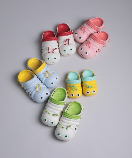 【shoes365】かわいい毛虫サンダルスリッパ