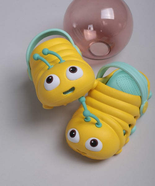 【shoes365】かわいい毛虫サンダルスリッパ