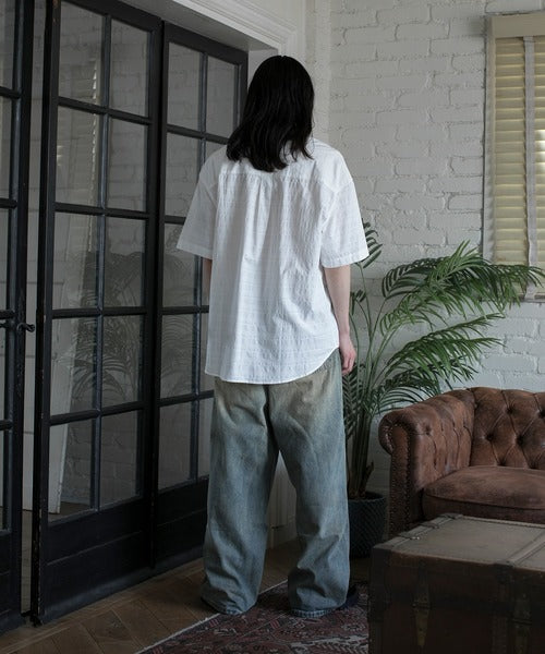 【aimoha neo】RETRO WASHED DENIM JEANS