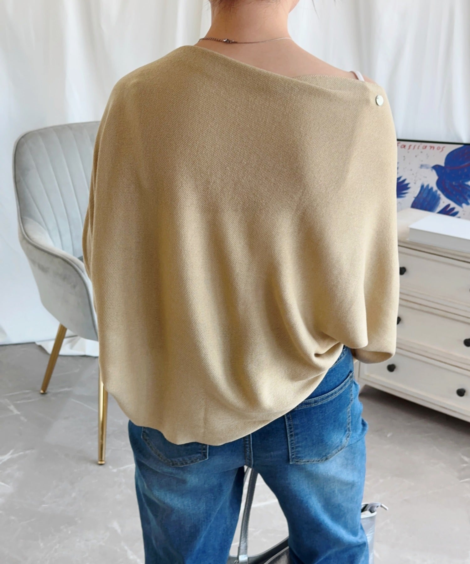 【aimoha】ショートボレロカーディガン
