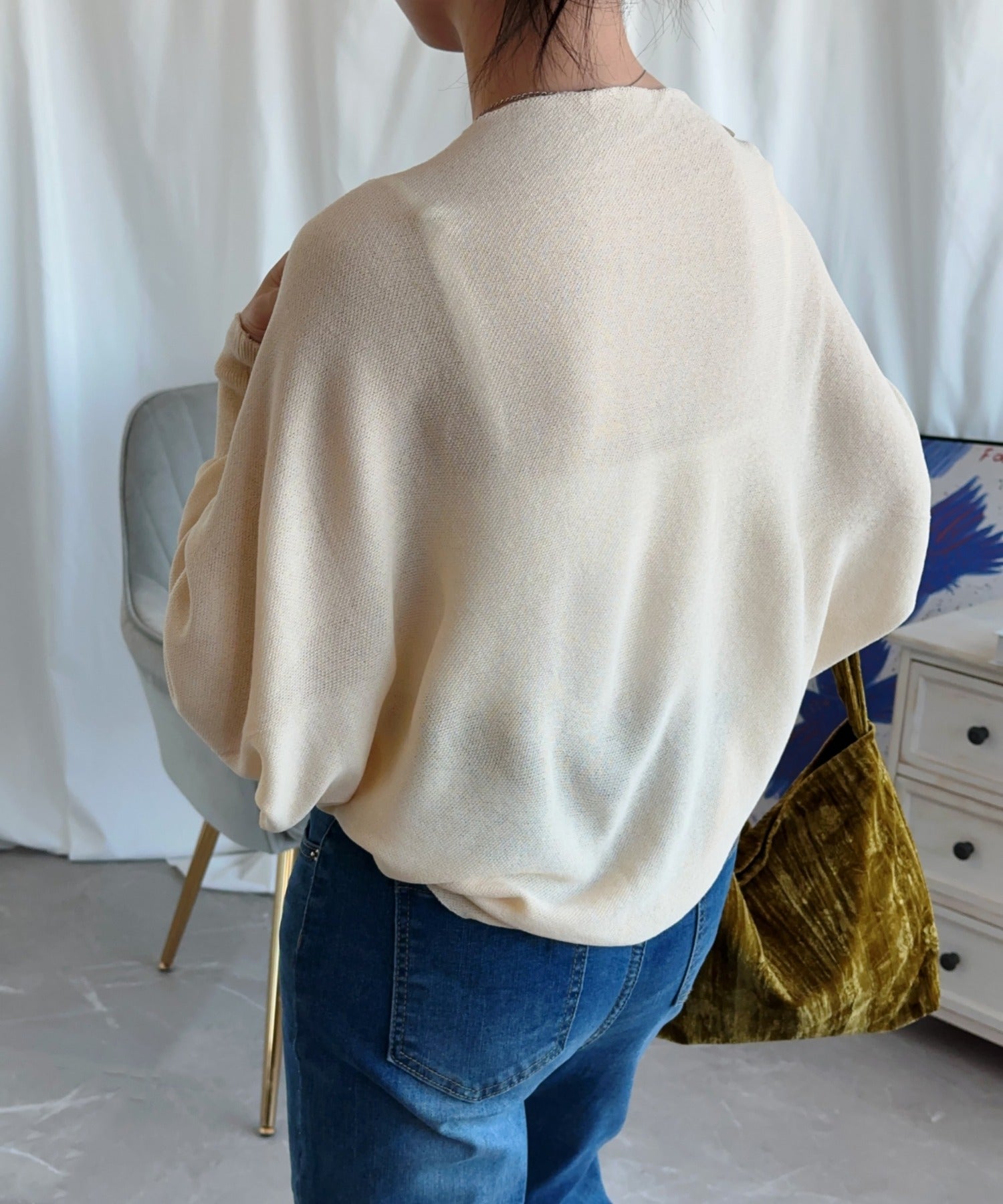 【aimoha】ショートボレロカーディガン