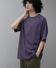 【aimoha MEN】LONG-STAPLE COTTON PAPERCLIP TEE
