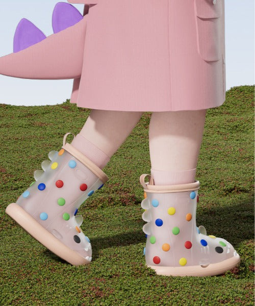 【aimoha-KIDS-】レインブーツ