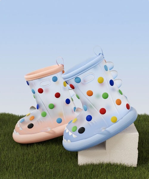 【aimoha-KIDS-】レインブーツ