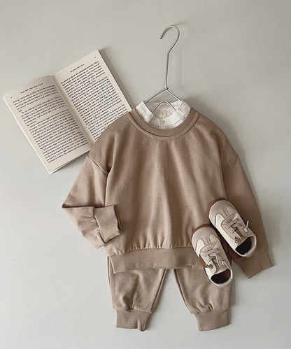 【aimoha-KIDS-】スウェットセットアップ