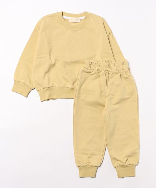 【aimoha-KIDS-】スウェットセットアップ