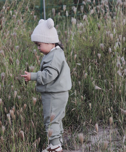 【aimoha-KIDS-】スウェットセットアップ