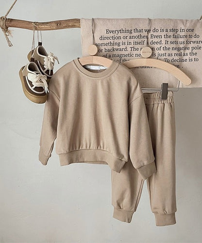 【aimoha-KIDS-】スウェットセットアップ