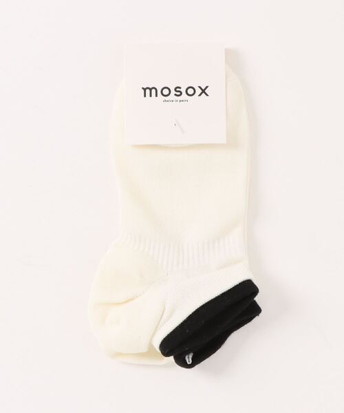 【mosox】カラフルリブショートソックス