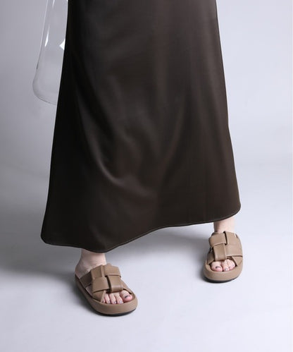 【shoes365】交差ストラップデザインサンダル