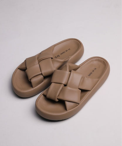 【shoes365】交差ストラップデザインサンダル