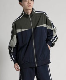 【aimoha neo】 Retro Color Block Jacket