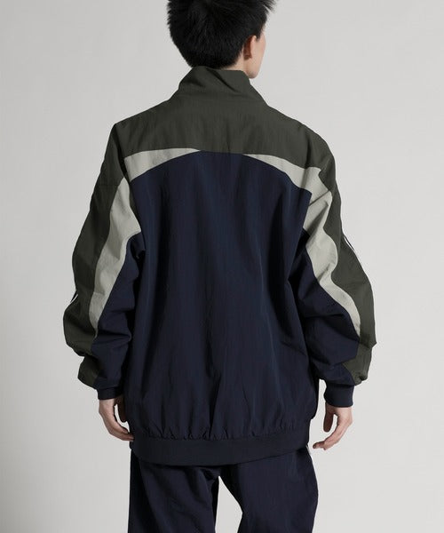 【aimoha neo】 Retro Color Block Jacket