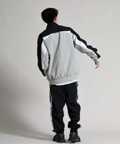 【aimoha neo】 Retro Color Block Jacket