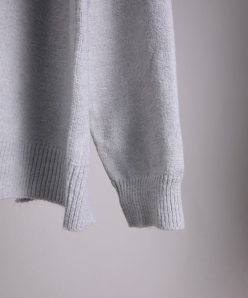 aimoha men Edgy Distressed Hem Sweater