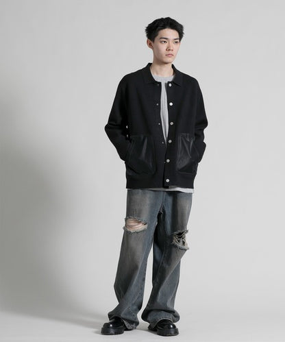 【aimoha neo】 Chic Contrast Pocket Jacket