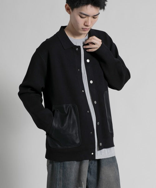 【aimoha neo】 Chic Contrast Pocket Jacket