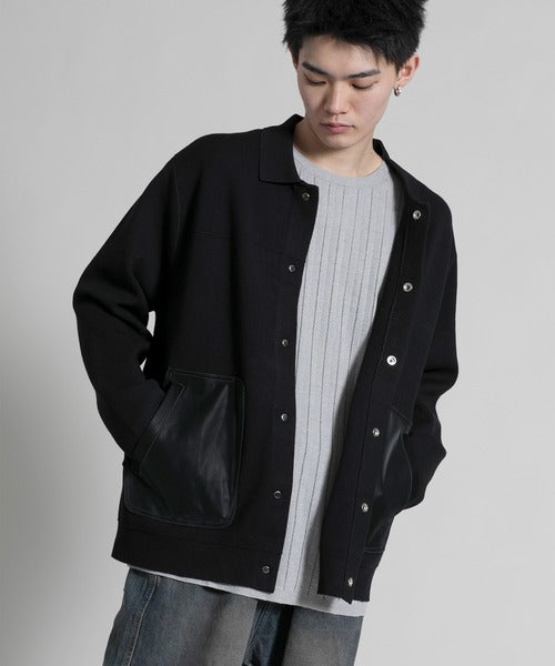 【aimoha neo】 Chic Contrast Pocket Jacket