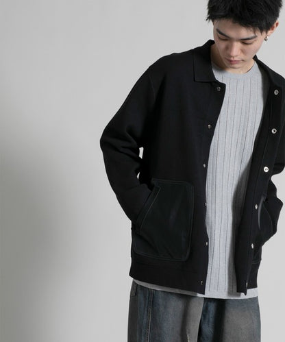 【aimoha neo】 Chic Contrast Pocket Jacket