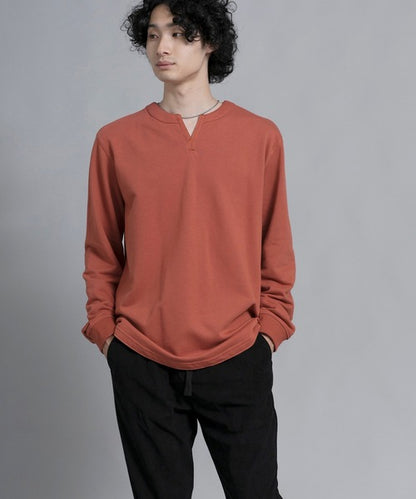 aimoha men Classic Comfort Henley Sweater