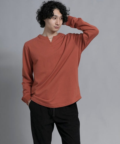 aimoha men Classic Comfort Henley Sweater