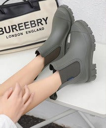 ショートチェルシーレインブーツ