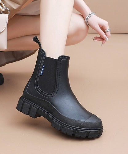 ショートチェルシーレインブーツ