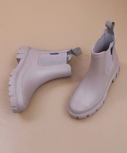 ショートチェルシーレインブーツ