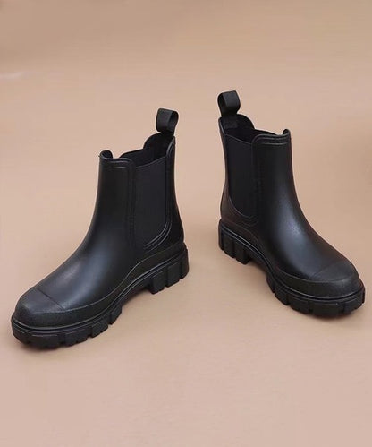 ショートチェルシーレインブーツ