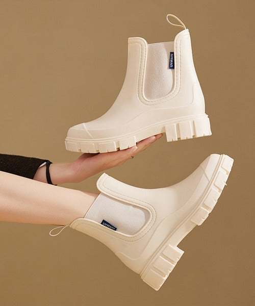 ショートチェルシーレインブーツ