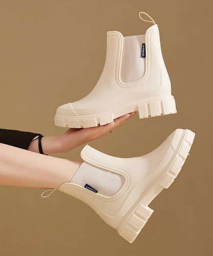 ショートチェルシーレインブーツ