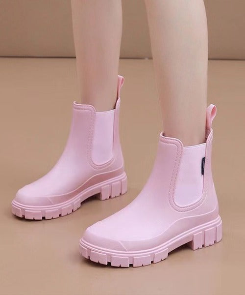 ショートチェルシーレインブーツ