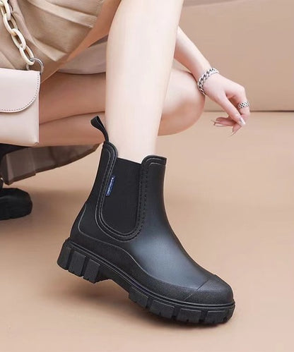 ショートチェルシーレインブーツ