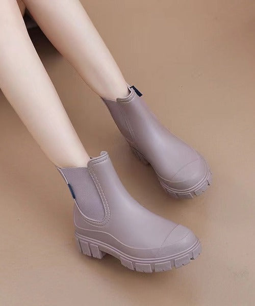 ショートチェルシーレインブーツ