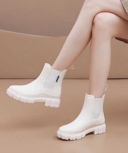 ショートチェルシーレインブーツ