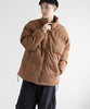 aimoha men Suede Softshell Eco Down Jacket