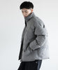 aimoha men Suede Softshell Eco Down Jacket