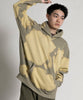 【aimoha neo】裏起毛 Bleaching Processed Hoodie