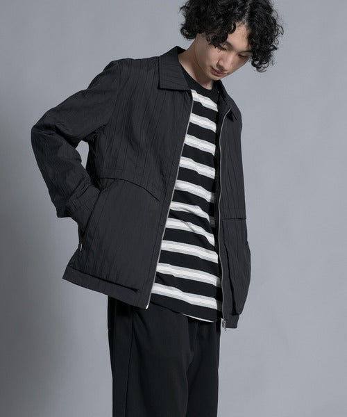 aimoha men Classic Stripe Line Jacket