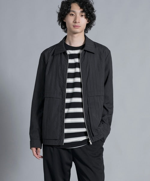 aimoha men Classic Stripe Line Jacket