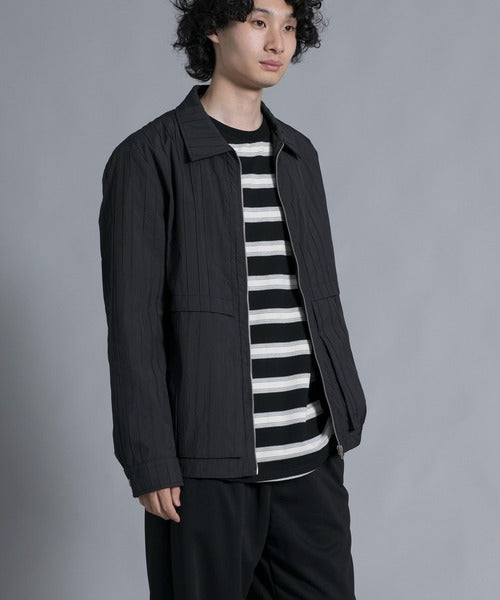 aimoha men Classic Stripe Line Jacket