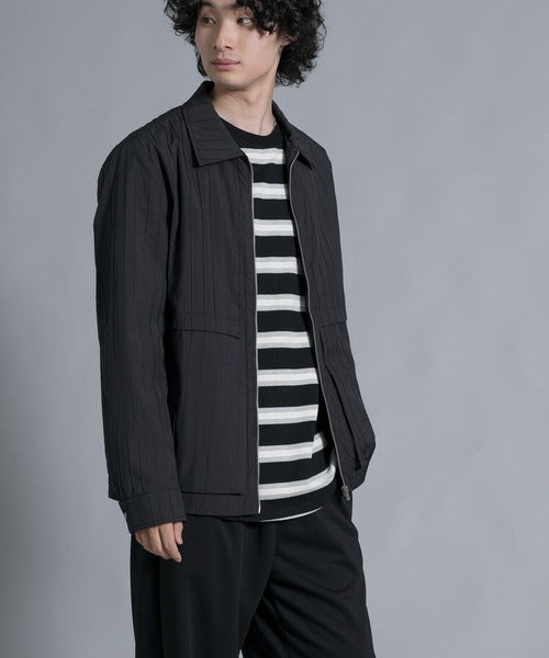 aimoha men Classic Stripe Line Jacket