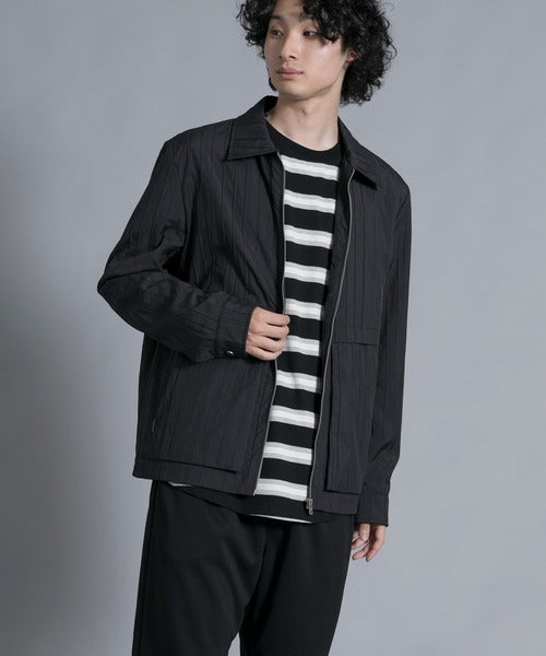 aimoha men Classic Stripe Line Jacket