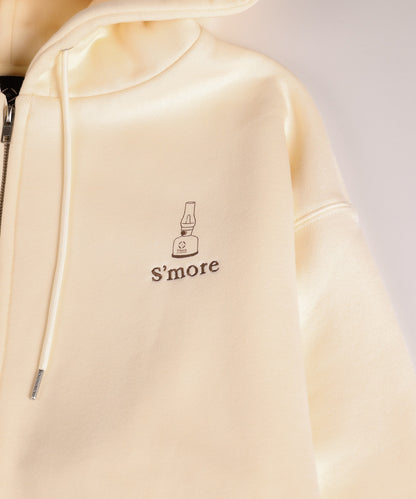 S'more gear illustration full zip hoodie スモギアイラストレーションフルジップフーディー