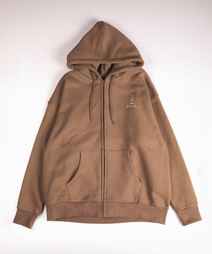 S'more gear illustration full zip hoodie スモギアイラストレーションフルジップフーディー